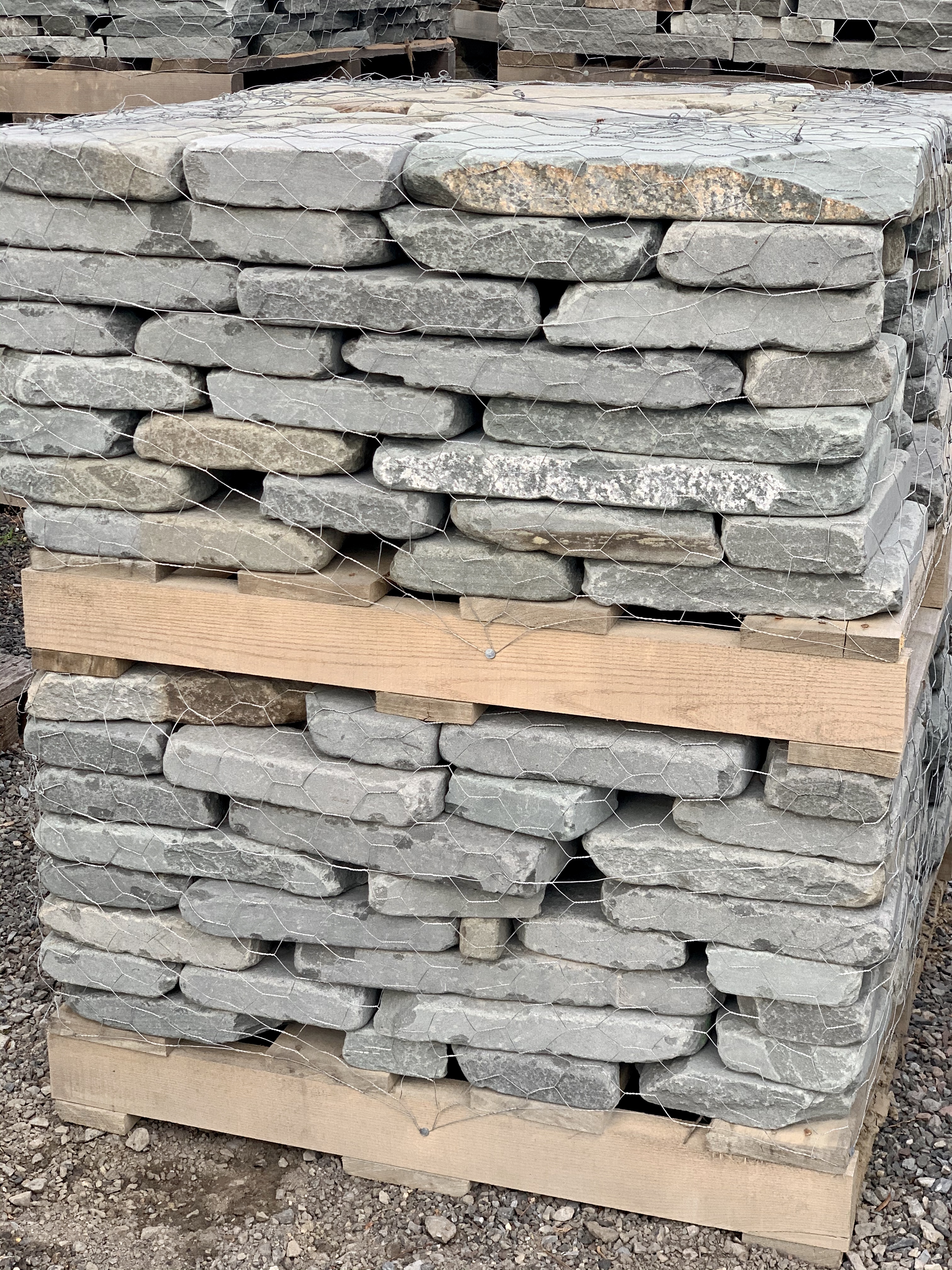 Tumbled Bluestone Wallstone
